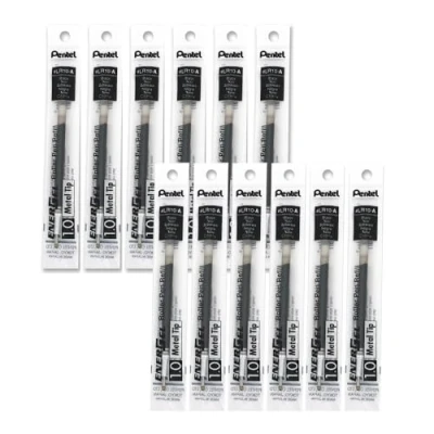 Image of Pentel 1.0 mm Energel Refill Black (pack of 12 Refills)