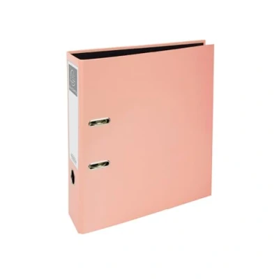 Image of Exacompta A4 Lever Arch File, 75mm, Office Binder, Pack of 3 in Pastel Pink, Stationery Folders for Paperwork and Document Organisation 227/0004Z