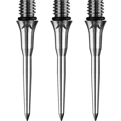 Image of Mission Titan Pro Titanium Conversion Dart Points Soft to Steel (Silver Smooth, 26mm)