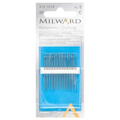 Image of MILWARD 2121210 Hand Sewing Needles, Silver, No.5