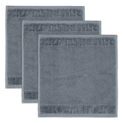 Image of Möve Set of 3 soap Cloths, Black, 30 x cm
