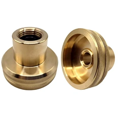 Image of DN Autogas Parts LPG GPL European 21.8mm Gas Propane Bottle Tank Cylinder Euro Adapter To DISH