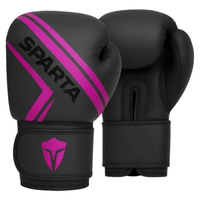 Image of Boxing Gloves for Training, Muay Thai, Sparring, Kickboxing, Fighting, Focus Pads, Punch Bag Mitts, Martial Arts, Workout Gloves, 6oz, 8oz, 10oz, 12oz, 14oz, 16oz Men &amp; Women (Purple, 12oz)