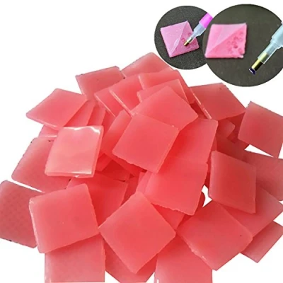 Image of Gemini_mall® 20 Pieces 2 x cm Diamond Painting Glue Clay DIY Cross Stitch Clay, Red
