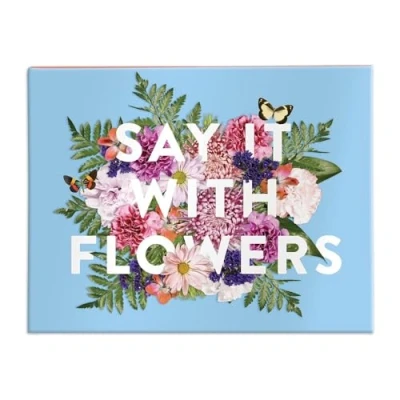 Image of Say It With Flowers Greeting Assortment Notecard Box