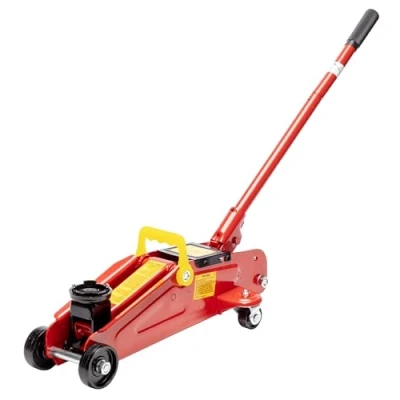 Image of Amtech Car Jack, Hydraulic 2 Tonne Trolley Swivel Wheels, Maximum Load Capacity of 2000kg