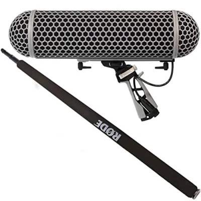 Image of Rode Blimp Wind Shield + Micro Boompole Boom Pole