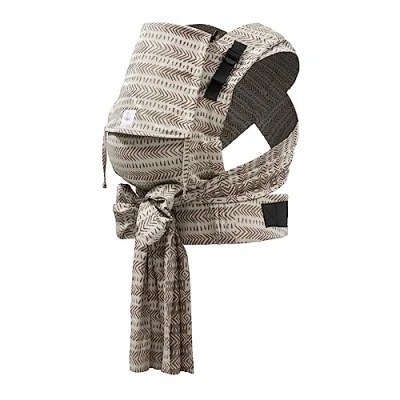Image of Stokke Limas Carrier Plus, Boho Beige 2023 Version (OCS) Half Buckle Baby Three Carrying Options Safe for Babies from 1 Month/4 kg to 18