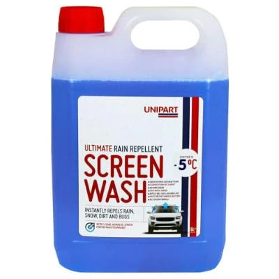 Image of Unipart Ultimate Rain Repellent Screen Wash 5 Litres
