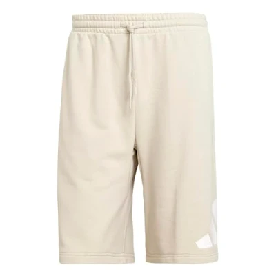 Image of adidas Men&#039;s Essentials Big Logo French Terry Short, Wonder Alumina/White, XS