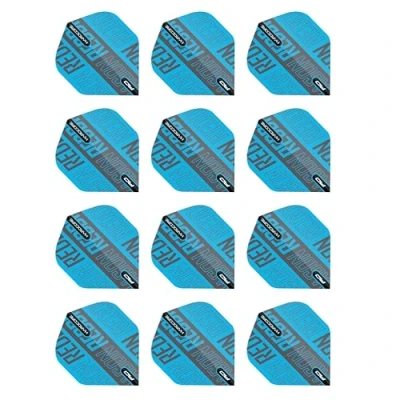 Image of RED DRAGON Hardcore XT Blue and Black Dart Flights 4 sets Per Pack (12 in total)