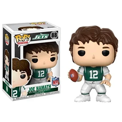 Image of Funko 20211 &quot;Pop! Vinyl Nfl Joe Namath Jets Home Action Figure