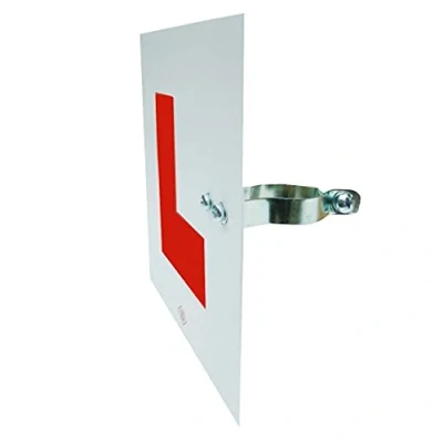 Image of Motorcycle L Plate Kit, Supplied With All Fittings, 1.5mm Thick Front &amp; Rear Plates, Genuine LD Brand