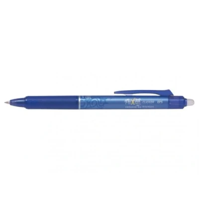 Image of Pilot Frixion Ball Clicker 0.5 mm Retractable Rollerball Pen Pack of 6 Blue