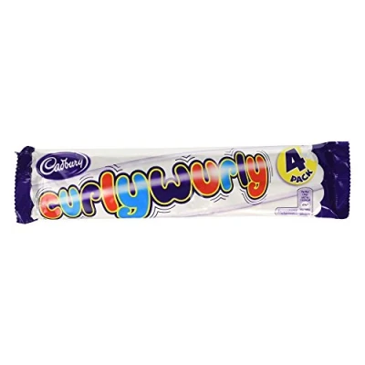 Image of Cadbury Curly Wurly Chocolate Bar 104 g (Single Pack of 4)