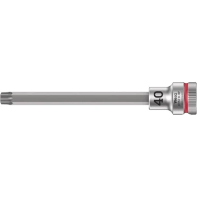 Image of Wera 8767 B HF TORX® Zyklop holding function bit socket, 3/8&quot; drive, TX 40x107mm, 05003069001