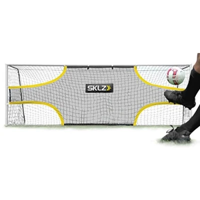 Image of SKLZ GoalShot, Football Goal Target Net, Training Equipment, Games, Size 24&#039;&#039; x 8&#039;&#039; / 61cm 20cm, Black (2786)