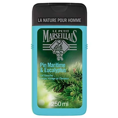 Image of Le Petit Marseillais Shower Gel with Pine and Eucalyptus 250 ml from France