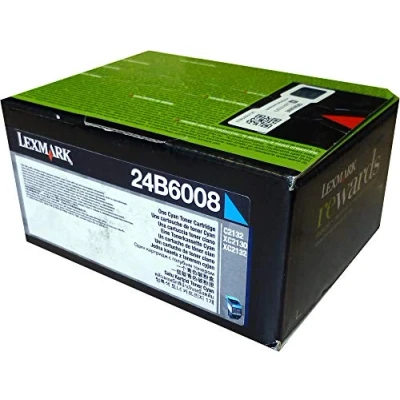 Image of Lexmark 24B6008 Cyan 3000 Pages Original Toner