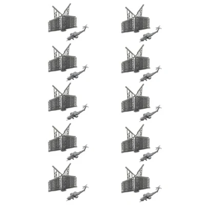 Image of 10Sets Military Model Mi 28 Resin Armed Helicopter 1/2000 1/350 Scale Drone Aircraft For DIY Hobbys Collection(1/700(30mm))
