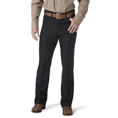 Image of Wrangler Men&#039;s Wrancher Dress Jean, Black, 32W x 31L