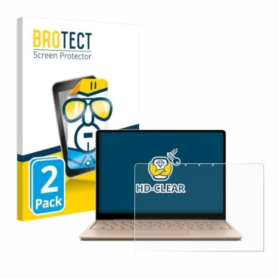 Image of brotect Screen Protector compatible with Microsoft Surface Laptop Go 2 Business 12.4&quot; (2 Pack) HD Clear Protection Film