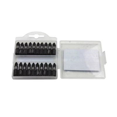 Image of US PRO INDUSTRIAL Pack of 20 PZ2 25MM Impact Torsion Screwdriver Bits 2280