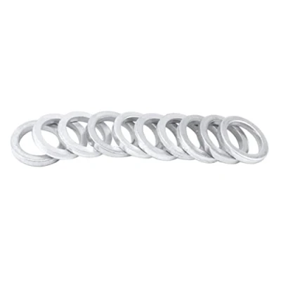 Image of perfk 10pcs Bike 2mm Thickness Washer Spacer 10mm Inner Diameter for Headset Chainwheel Chainring
