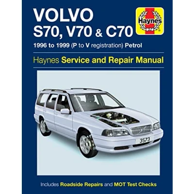 Image of Volvo S70, V70 &amp; C70 Petrol (96 99) Haynes Repair Manual (Paperback)