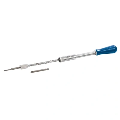 Image of Silverline Spiral Ratchet Screwdriver 300mm