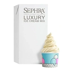 Image of Sephra Soft Serve Vanilla Jersey Cream Ice Mix 12 x 1ltr