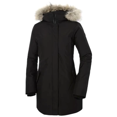 Image of Helly Hansen Womens W Irma Parka, Black, L