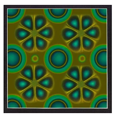 Image of Tbkoly 4 x 4Inch Magnetic Field Viewing Film,Magnetic Viewer,Magnetic Display,Magnet Pattern Detector,for Scientific