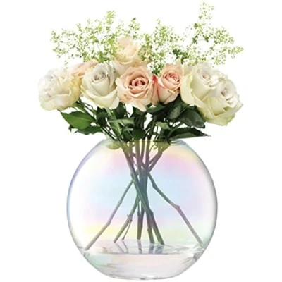 Image of LSA International Vase H24cm Mother of Pearl