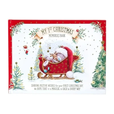Image of Me to You Tiny Tatty Teddy Baby&#039;s First Christmas Memory Book Official Collection