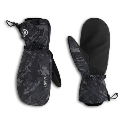 Image of Dare 2b Men&#039;s Breathable Veracity II Ski Mitt Grey Mountain Print, Size: XL