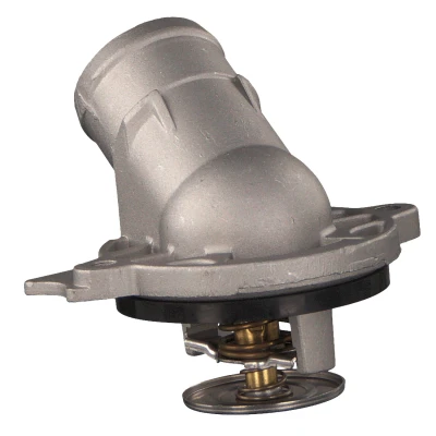 Image of 1122000015, 1122030275, A1122000015, A1122030275 Engine thermostat FEBI BILSTEIN 102338 87C Aluminium, Metal with housing MERCEDES BENZ: SLK