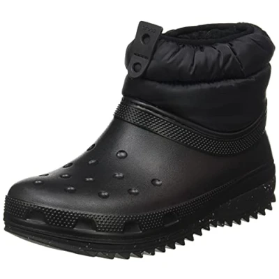 Image of Crocs Women&#039;s Classic Neo Puff Shorty Snow Boot, Black, 5 UK