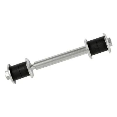 Image of MB527385 Anti roll bar link FEBI BILSTEIN 41201 Front Axle Left, Right M10 x 1,25 with bearings washers, nut Steel