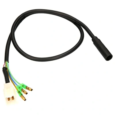 Image of windmeile Motor cable for Bafang hub motor, rear wheel 75 cm, colour coded, 9 pin socket, bicycle, e bike, electric pedelec