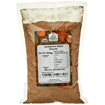 Image of Old India Cardamom Black Ground 500g