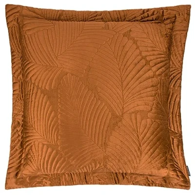 Image of Paoletti Palmeria Cushion Cover,60 x 60 cm, Rust