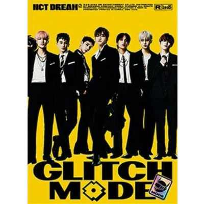 Image of SM Ent. NCT DREAM Glitch Mode [Photobook ver.] 2nd Full Album+Folded Poster+Extra Photocards Set / K pop Sealed (Scratch ver.), 190 x 260 6 mm