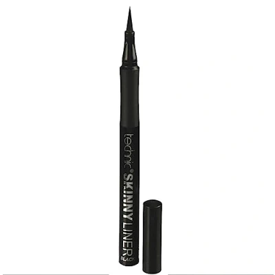 Image of Technic Skinny Felt Tip Liquid Eyeliner Black Precision &amp; Soft Grip Pen for Long Lasting, Quick Flick Natural or Statement Looks Suitable Beginners 1.5ml