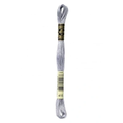 Image of DMC Stranded Cotton Embroidery Thread 415 per Skein