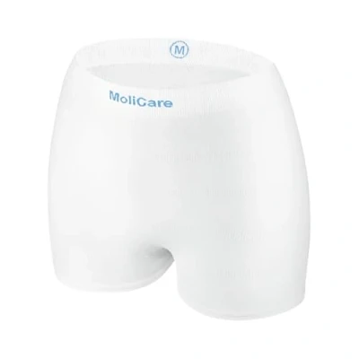 Image of MoliCare Premium Fixpants, Washable to be Used with Form for Incontinence, Long Leg, Size M, Pack of 5