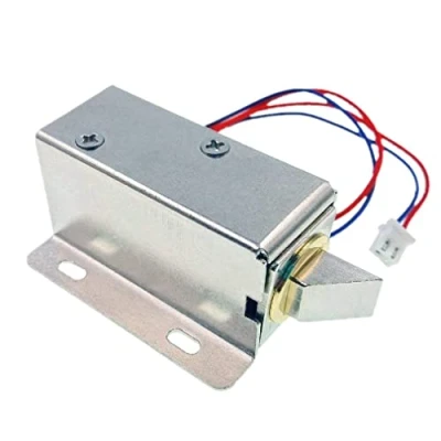 Image of JZK DC 12V Electric Solenoid Lock for Security System Safes Door Cabinet