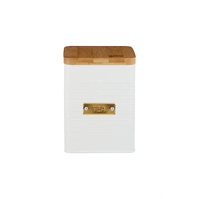 Image of Typhoon Otto White Square Tea Storage Canister
