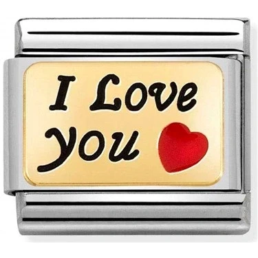 Image of Nomination I Love You Charm