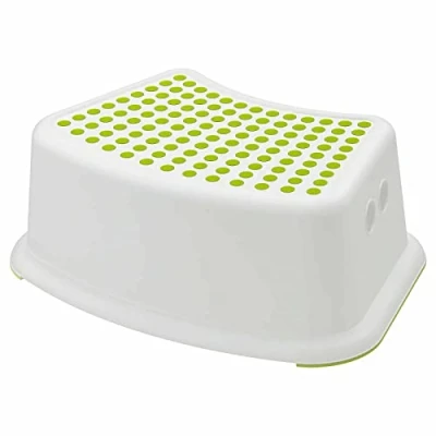 Image of ADEPTNA Durable Plastic Non Slip Kids Step Stool Toilet Potty Training Aid Bathroom Kitchen Lightweight and Handy